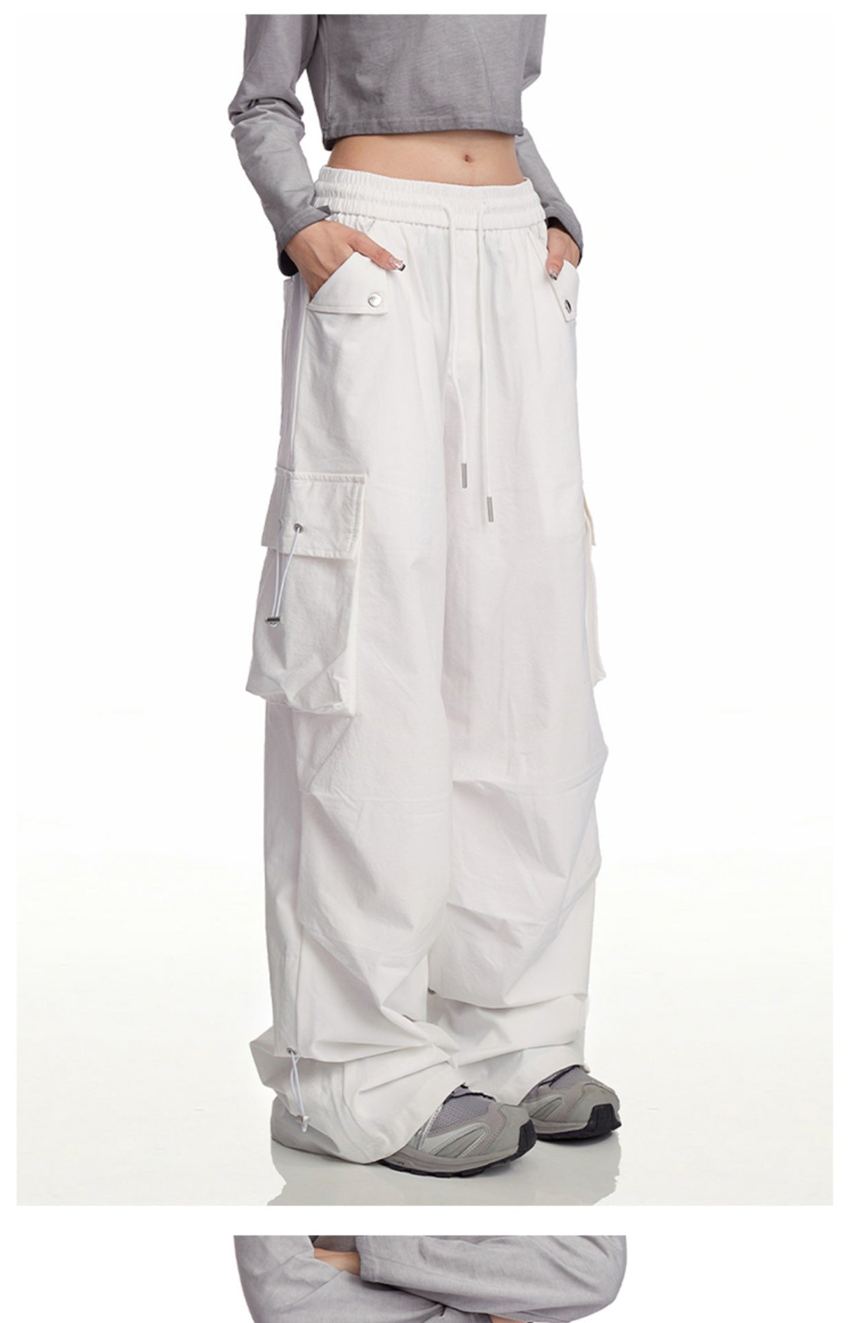 Fashion Brand High Street Hip Hop Jazz Dance Pants Sports Casual Pants Overalls Women's