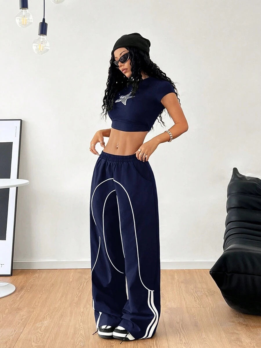 Street Style High Street Personalized Design Pants