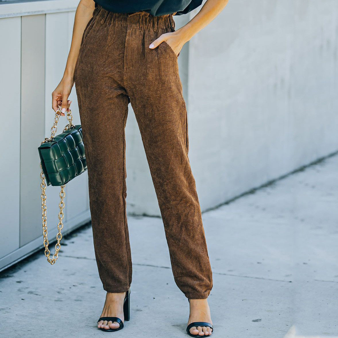 Women's Corduroy Casual Pants