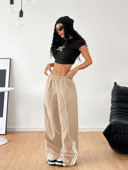 Street Style High Street Personalized Design Pants